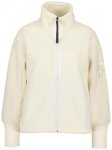 Didriksons - Women's Mella Full-Zip 3 - Fleecejacke Gr 40 weiß/beige
