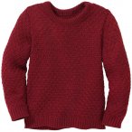 disana - Kid's Aran-Pullover - Wollpullover Gr 134/140 rot