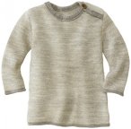 disana - Kid's Melange-Pullover - Merinopullover Gr 86/92 beige