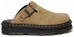 Dr. Martens - Zebzag Mule E H Suede - Sandalen UK 3 beige/schwarz