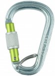 Edelrid - HMS Bruce Steel Screw FG II - HMS-Karabiner grau