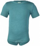 Engel - Baby-Body Kurzarm mit Druckknöpfen an den Schulter - Merinounterwäsche