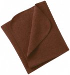 Engel - Baby-Decke mit Muschelkante - Decke Gr 80 x 100 cm  Braun