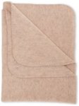 Engel - Baby-Decke mit Muschelkante - Decke Gr 80 x 100 cm  Beige