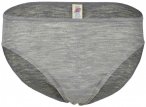 Engel - Damen Bikini Slip - Merinounterwäsche Gr 38/40 grau