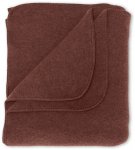 Engel - Erwachsenen-Decke mit Muschelkante - Decke Gr 150 x 180 cm  Braun