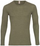 Engel - Shirt L/S - Merinounterwäsche Gr 46/48 oliv