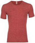 Engel - Shirt S/S - Merinounterwäsche Gr 50/52 rot