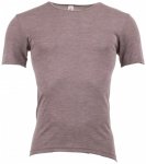 Engel - Unterhemd S/S - Merinounterwäsche Gr 50/52 braun