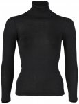 Engel - Women's Damen-Rolli L/S - Seidenunterwäsche Gr 46/48 schwarz