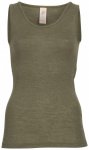 Engel - Women's Trägerhemd - Merinounterwäsche Gr 46/48 oliv