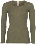 Engel - Women's Unterhemd L/S - Merinounterwäsche Gr 42/44 oliv