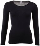 Engel - Women's Unterhemd L/S - Merinounterwäsche Gr 38/40 schwarz