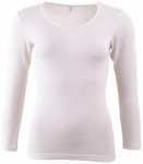 Engel - Women's Unterhemd L/S - Merinounterwäsche Gr 38/40 weiß