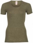 Engel - Women's Unterhemd S/S - Merinounterwäsche Gr 46/48 oliv
