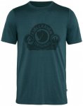 Fjällräven - Abisko Wool Classic S/S - Merinoshirt Gr XS blau