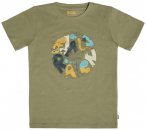 Fjällräven - Kid's Forest Findings T-Shirt - T-Shirt Gr 128 oliv
