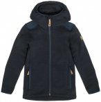 Fjällräven - Kid's Keb Fleece Hoodie - Wolljacke Gr 140 blau/schwarz
