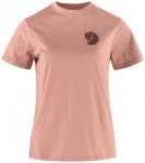 Fjällräven - Women's Fox Boxy Logo Tee - T-Shirt Gr XS rosa