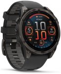 Garmin - Fenix 8 AMOLED Sapphire - Multifunktionsuhr Gr Ø 51 mm schwarz/ carbon