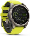 Garmin - Fenix 8 Solar Sapphire - Multifunktionsuhr Gr Ø 51 mm graphit / titani