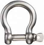 Gibbon Slacklines - Shackles Gr 48 x 24 mm stainless steel