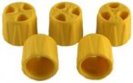 Grivel - Black Hole - Eisschraubenschutz Gr 5 Pieces gelb