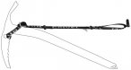 Grivel - Ice Axe Long Leash Evo - Handschlaufe Gr One Size schwarz