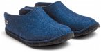 Haflinger - Smily - Hüttenschuhe 48 blau