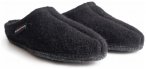 Haflinger - Walktoffel Alaska - Hüttenschuhe 37 schwarz/grau
