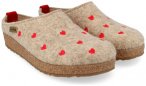 Haflinger - Women's Grizzly Cuoricini - Hüttenschuhe 41 beige