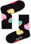 Happy Socks - Kid's My Valentine Sock - Multifunktionssocken  0-12 Months schwar