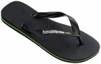 Havaianas - Brasil Logo - Sandalen Brazil 35/36 schwarz