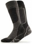 Heber Peak - CedarHe. Ski Socks 2-Pack - Skisocken 40-42 schwarz