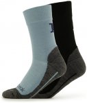 Heber Peak - Kid's EvergreenHe. Hiking Crew Socks 2-Pack - Wandersocken 35-38 sc