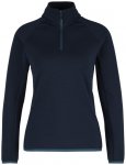 Heber Peak - Women's MerinoBlend SaplingHe. Half Zip - Pullover Gr M blau