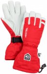 Hestra - Army Leather Heli Ski 5 Finger - Handschuhe Gr 6 rot