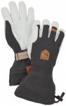 Hestra - Army Leather Patrol Gauntlet 5 Finger - Handschuhe Gr 6 grau