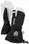 Hestra - Kid's Army Leather Heli Ski 3 Finger - Handschuhe Gr 3 schwarz