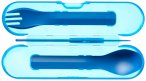 humangear - Besteck GoBites Trio - Besteck-Set blau