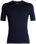Icebreaker - 200 Oasis S/S Crewe - Merinounterwäsche Gr XL blau