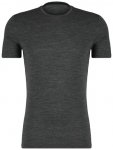 Icebreaker - Anatomica S/S Crewe - Merinounterwäsche Gr L grau