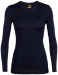 Icebreaker - Women's 200 Oasis L/S Crewe - Merinounterwäsche Gr XL blau