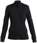 Icebreaker - Women's Merino 260 Quantum IV L/S Zip - Merinojacke Gr L schwarz
