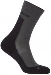 Icebreaker - Women's Merino Hike+ Medium Crew - Wandersocken 35-37 grau/schwarz