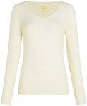 Icebreaker - Women's Siren L/S Sweetheart - Merinounterwäsche Gr L weiß