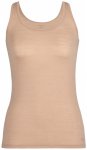Icebreaker - Women's Siren Tank - Merinounterwäsche Gr S beige