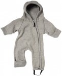 Isbjörn - Baby's Shaun Jumpsuit - Overall Gr 80/86 grau