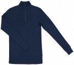 Joha - Blouse with Zip - Merinounterwäsche Gr XS blau