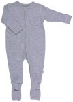 Joha - Kid's 581 Nightsuit 2-In-1 Foot Basic - Overall Gr 80 lila/grau
